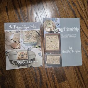 2 - Blackbird Designs Cross Stitch - OUR LASTING FRIENDSHIP - IN FRIENDSHIPS WAY